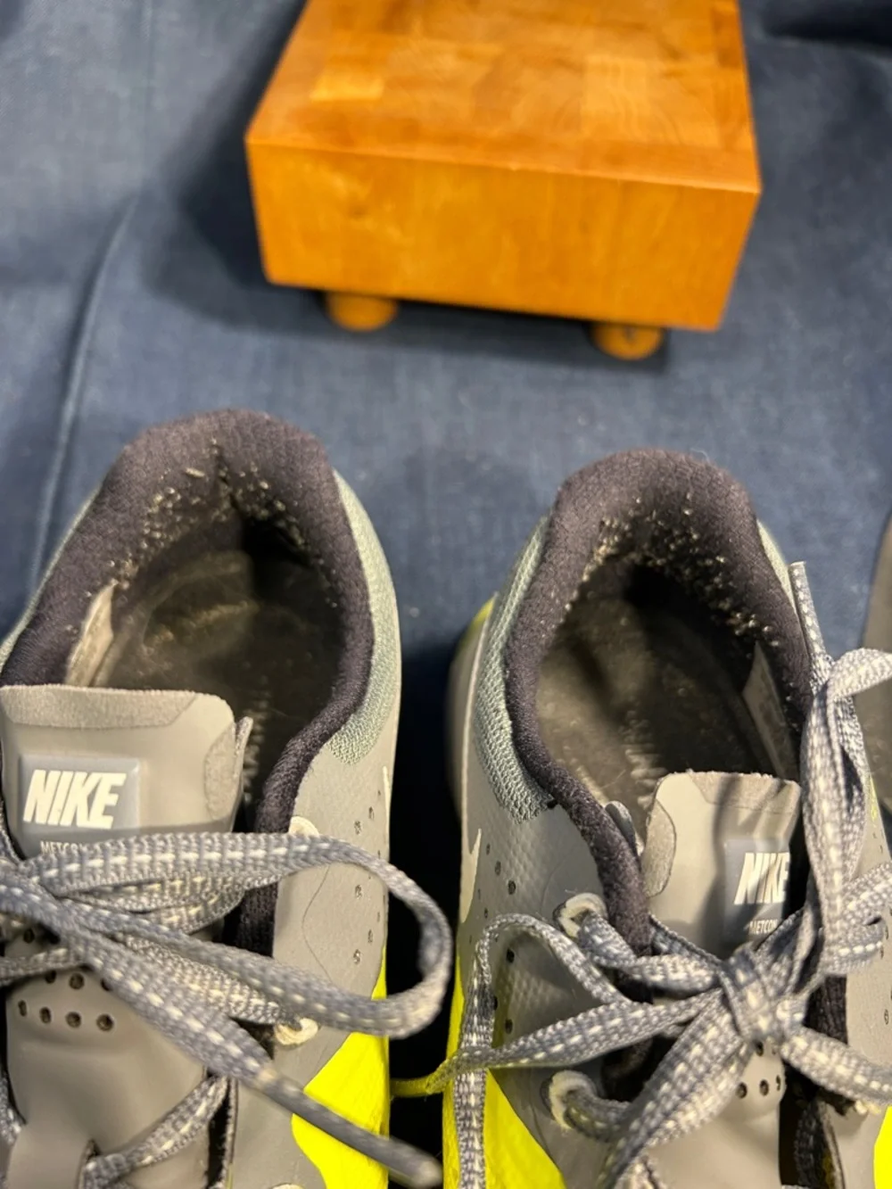 Nike Flywire athletic shoes
